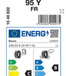 Letne pnevmatike Barum BARUM BRAVURIS 5HM 245/35R20 95Y XL FR BRAV5