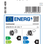 Celoletne pnevmatike Continental AllSeasonContact 2 235/55R19 101T ASC 2 CS