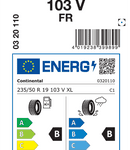 Celoletne pnevmatike Continental AllSeasonContact 2 235/50R19 103V XL FR ASC 2