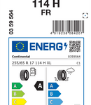 Zimske pnevmatike Continental ContiCrossContact LX 2 255/65R17 114H XL FR CCLX2