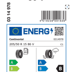 Letne pnevmatike Continental ContiPremiumContact 2 205/50R15 86V PC2