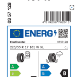 Letne pnevmatike Continental ContiPremiumContact 5 225/55R17 101W XL PC5 J