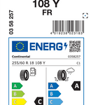 Letne pnevmatike Continental ContiSportContact 5 255/60R18 108Y FR SC5 SUV