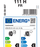 Zimske pnevmatike Continental CrossContact H/T 255/55R19 111H XL FR CCHT