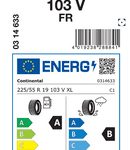 Letne pnevmatike Continental PremiumContact 6 225/55R19 103V XL FR PC6