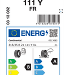 Letne pnevmatike Continental PremiumContact 7 315/35R21 111Y XL FR PC7