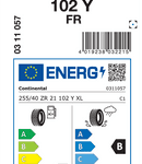 Letne pnevmatike Continental SportContact 6 255/40ZR21 102Y XL FR SC6 *
