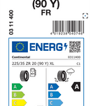Letne pnevmatike Continental SportContact 7 225/35ZR20 (90Y) XL FR SC7