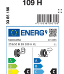 Zimske pnevmatike Continental WinterContact TS 860 S 255/55R18 109H XL TS860S SSR