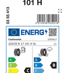 Zimske pnevmatike Continental WinterContact TS 860 S 225/55R17 101H XL TS860S *