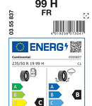 Zimske pnevmatike Continental WinterContact TS 870 P 235/50R19 99H FR TS870P