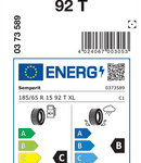 Zimske pnevmatike Semperit SEMPERIT SPEED-GRIP 5 185/65R15 92T XL S-G5