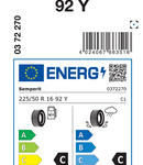 Letne pnevmatike Semperit SEMPERIT SPEED-LIFE 2 225/50R16 92Y S-L2