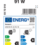 Letne pnevmatike Semperit SEMPERIT SPEED-LIFE 3 205/55R16 91W S-L3
