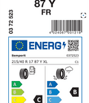 Letne pnevmatike Semperit SEMPERIT SPEED-LIFE 3 215/40R17 87Y XL FR S-L3
